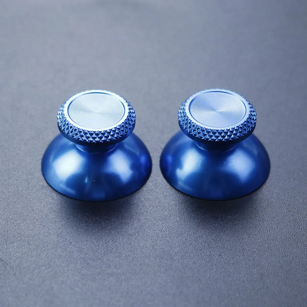 1Pair Aluminum Metal Analog Joystick Thumb Stick Grip Cap for PS5 Controller Gamepad Rocker Caps Thumbstick Accessories