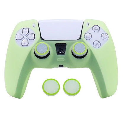 Glow in Dark Soft Silicone Case for PS5 Control Games Accessories Gamepad Joystick Case Cover for PS5 Controller Skin