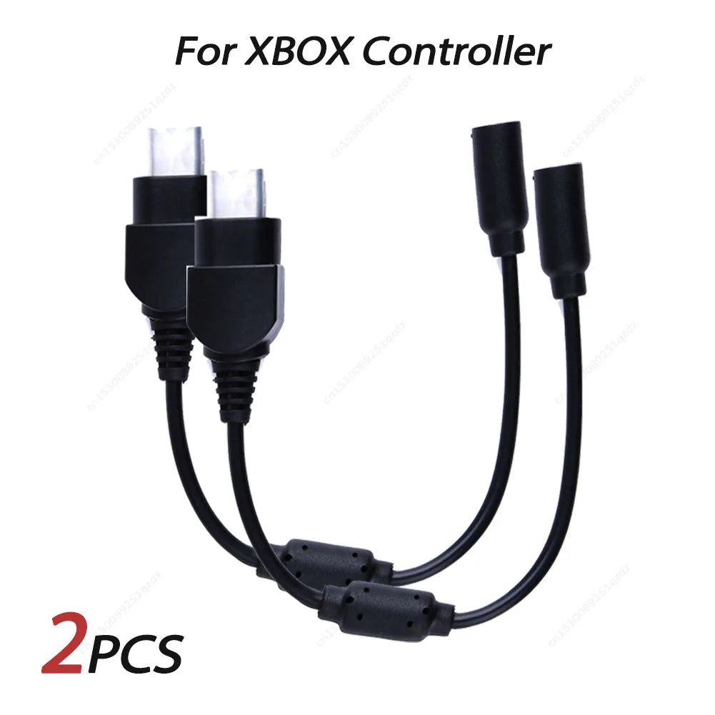 5Pcs for Xbox Controller Breakaway Extension Cable Lead Gaming Lines Converter Adapter Game Accessories for Xbox