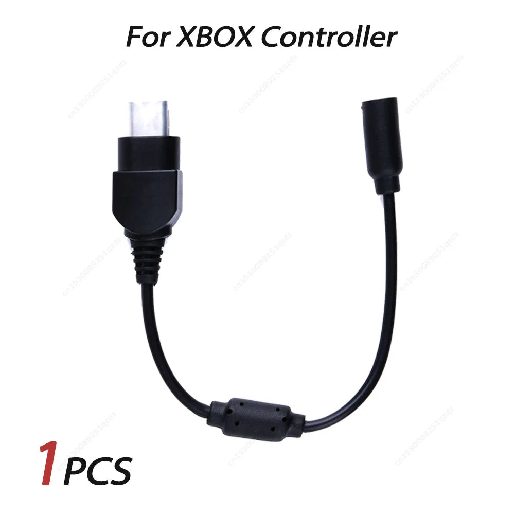 5Pcs for Xbox Controller Breakaway Extension Cable Lead Gaming Lines Converter Adapter Game Accessories for Xbox