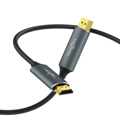 Fiber Optic HDMI Cable 50FT, 4K Fiber HDMI to HDMI Cable 4K/60Hz (4:4:4 HDR10 HDCP2.2) 1440P 144Hz 18Gbps High Speed UHD Fiber HDMI Cord(15M)