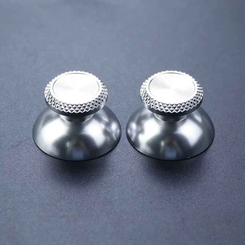 1Pair Aluminum Metal Analog Joystick Thumb Stick Grip Cap for PS5 Controller Gamepad Rocker Caps Thumbstick Accessories