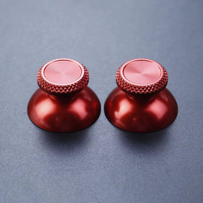 1Pair Aluminum Metal Analog Joystick Thumb Stick Grip Cap for PS5 Controller Gamepad Rocker Caps Thumbstick Accessories