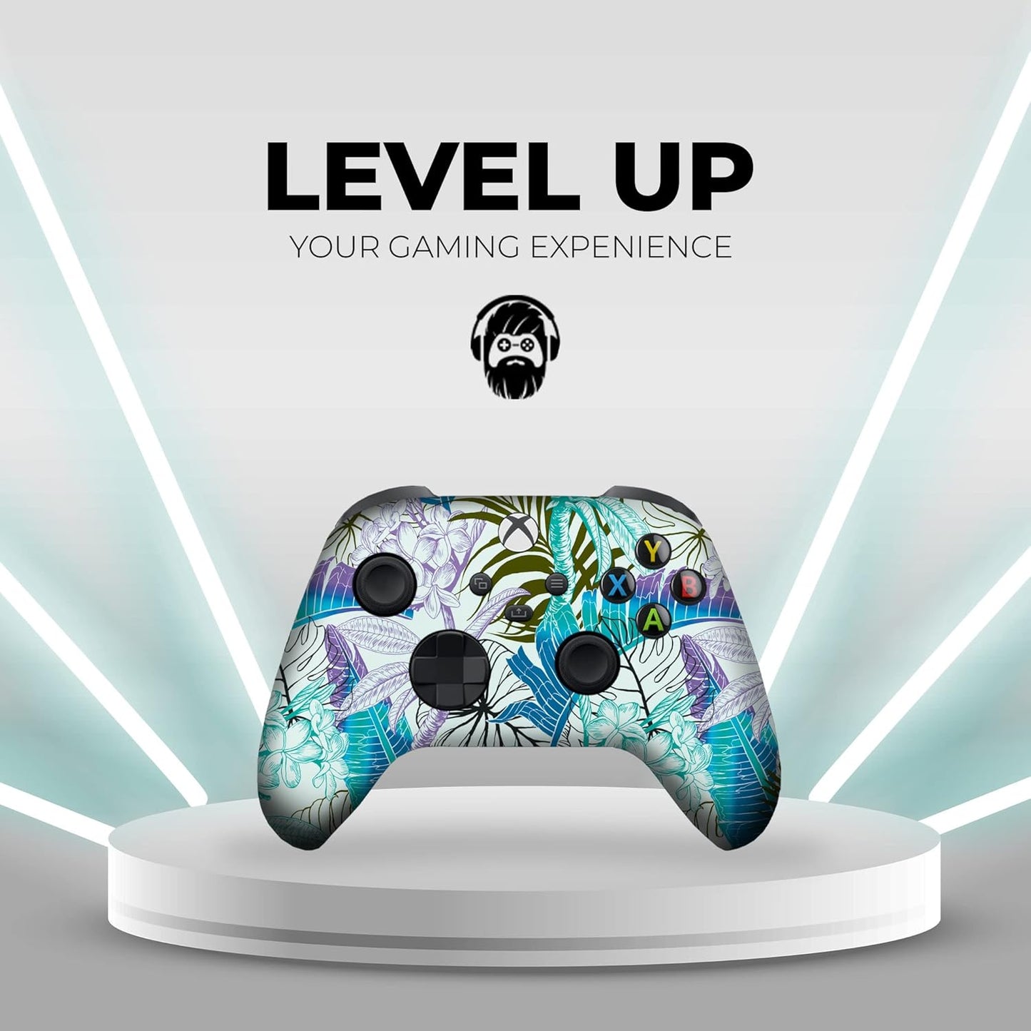 Original X-Box Modded Controller Special Edition Customized Compatible with X-Box One S/X-Box Series X/S & Windows 10 Made with Advanced Hydrodip Print Technology (Not Just a Skin)