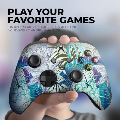 Original X-Box Modded Controller Special Edition Customized Compatible with X-Box One S/X-Box Series X/S & Windows 10 Made with Advanced Hydrodip Print Technology (Not Just a Skin)