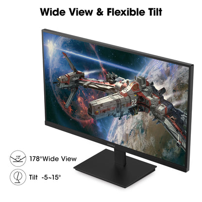 24" FHD 1080P Gaming Monitor, 144Hz Computer Monitor, E2411K
