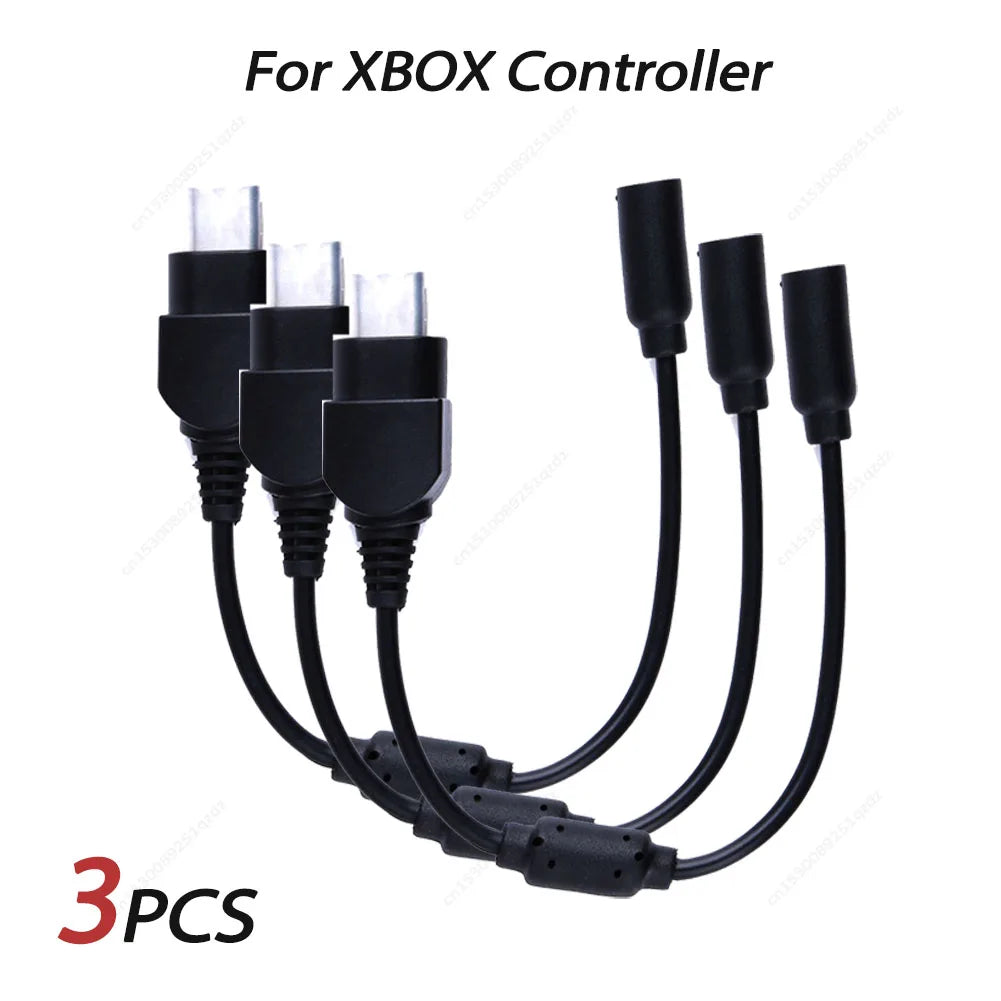 5Pcs for Xbox Controller Breakaway Extension Cable Lead Gaming Lines Converter Adapter Game Accessories for Xbox