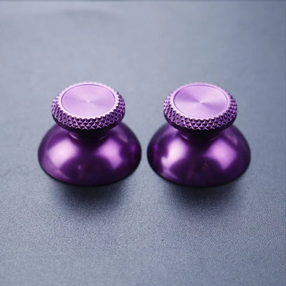 1Pair Aluminum Metal Analog Joystick Thumb Stick Grip Cap for PS5 Controller Gamepad Rocker Caps Thumbstick Accessories