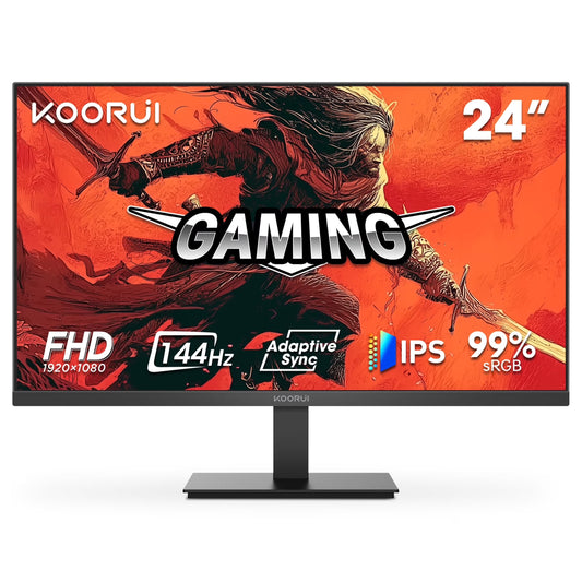 24" FHD 1080P Gaming Monitor, 144Hz Computer Monitor, E2411K