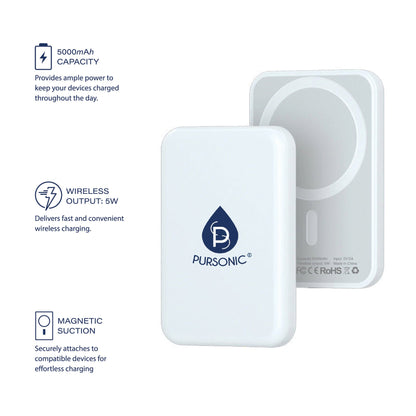 Magnetic Wireless Power Bank – Portable, Powerful, Effortless Charging-2