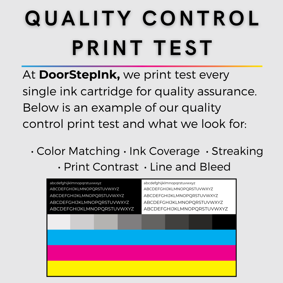DoorStepInk Brand for Canon PFI-302 330mL Gray PFI-302GY Remanufactured in the USA Ink Cartridge-2