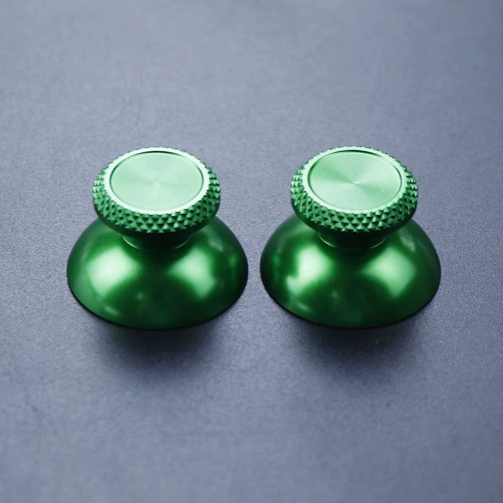 1Pair Aluminum Metal Analog Joystick Thumb Stick Grip Cap for PS5 Controller Gamepad Rocker Caps Thumbstick Accessories