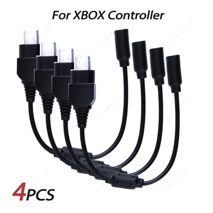 5Pcs for Xbox Controller Breakaway Extension Cable Lead Gaming Lines Converter Adapter Game Accessories for Xbox