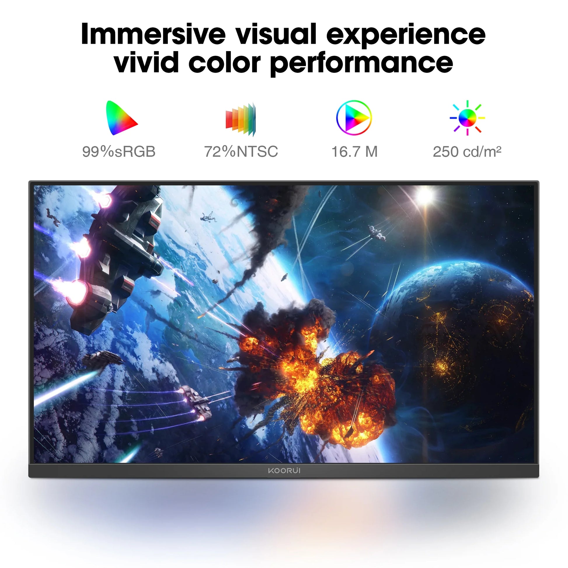24" FHD 1080P Gaming Monitor, 144Hz Computer Monitor, E2411K