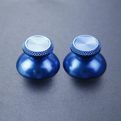 1Pair Aluminum Metal Analog Joystick Thumb Stick Grip Cap for PS5 Controller Gamepad Rocker Caps Thumbstick Accessories